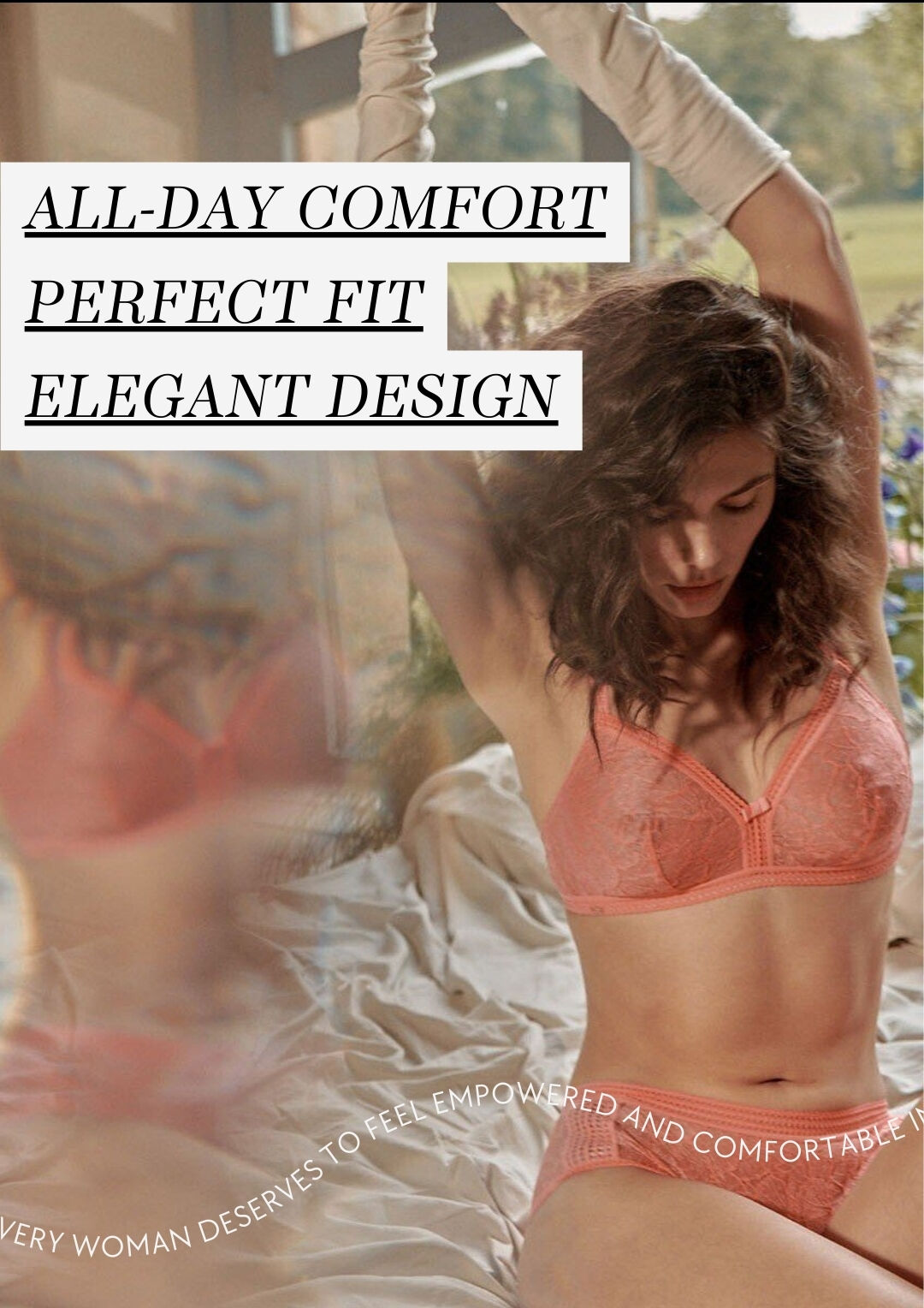 1.All-day Comfort 2.Perfect Fit 3.Elegant Design