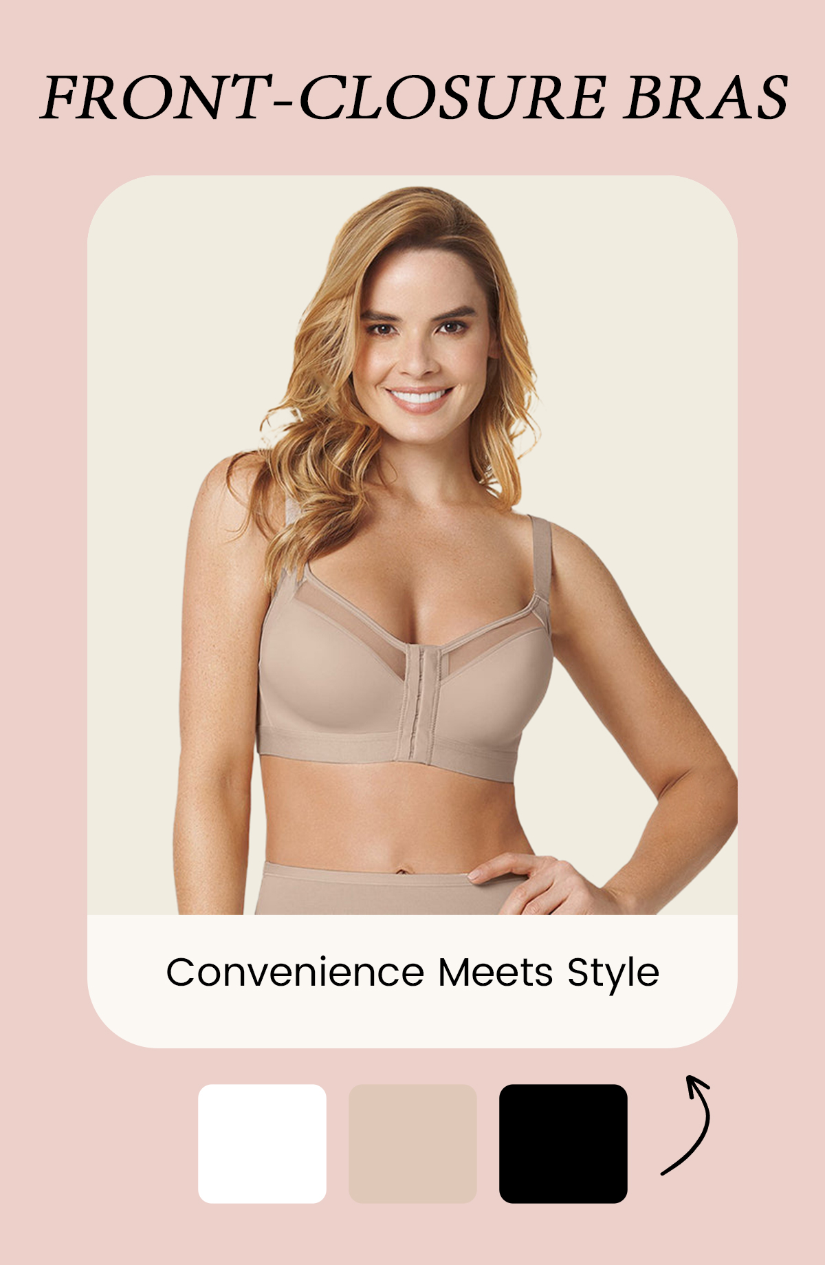 Front-Closure Bras - Convenience Meets Style